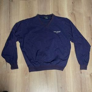 Vintage Top‎ Flite XL Blue Pull-over Windbreaker. Size L/XL. Good condition!